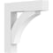 Ekena Millwork Standard Thorton Architectural Grade PVC Bracket with Block Ends, 5"W x 30"D x 30"H BKTP05X30X30THR05 - alternate 1